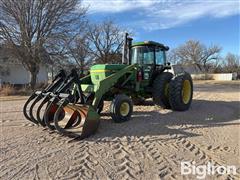 1978 John Deere 4640 2WD Tractor W/DU-AL Grapple Loader 