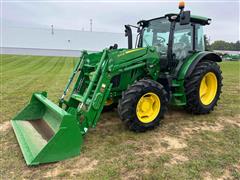 2020 John Deere 5125R MFWD Tractor W/Loader 