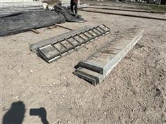 8' Offset Corner Commercial Aluminum Concrete Forms 