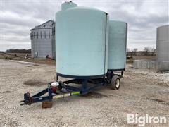 Schaben P-316-DCBT Twin 3000-Gallon Portable Poly Tanks 