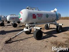 Trinity 1000-Gallon NH3 Tank On Running Gear 