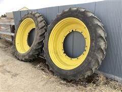 John Deere /Titan 50xDW12 Rims w/ Tires 