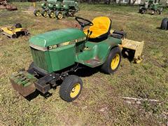1986 John Deere 318 Lawn Tractor 
