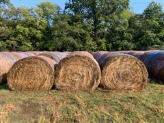 Mixed Grass Sorghum Hay 