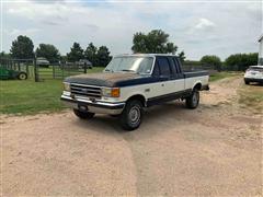 1989 Ford F150 4x4 Extended Cab Pickup 