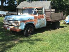 1959 Ford F350 Flatbed Truck 