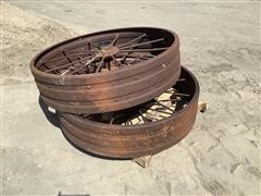 Antique Steel Wheels 