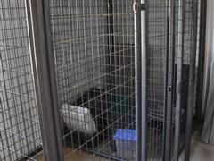 Priefert Self Standing Dog Cage 