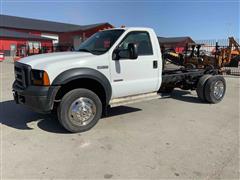 2007 Ford F450 XL Super Duty 2WD Cab & Chassis 