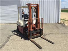 Nissan 50 Gas Powered Forklift 