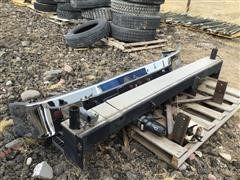 Western Mule Fold-Away Crane Truck Bumper & Peterbilt Front Bumper 