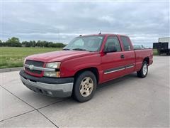 2005 Chevrolet 1500 Silverado 2WD Extended Cab Pickup 