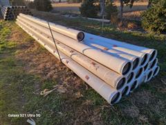 8" PVC Gated Pipe 