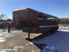 Gooseneck T/A Livestock Trailer 