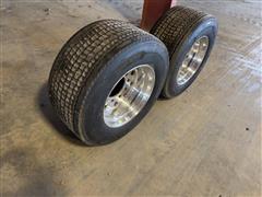 Michelin X-One Line Grip D 445/50R22.5 Tires & Rims 