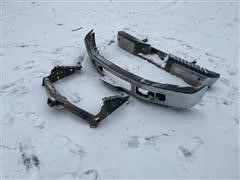 2008 Ford F350 Front & Rear Bumpers w/ Receiver Hitch 