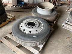 Tires W/aluminum Wheels 