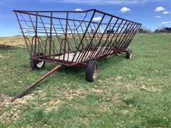 Homebuilt Hay Feeder Wagon 