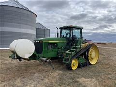 1999 John Deere 8400T Track Tractor W/Tanks 