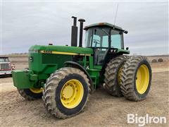 1989 John Deere 4555 MFWD Tractor 