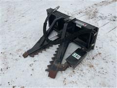 Shaver Tree/Post Puller Skid Steer Attachment 