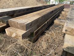 Wooden Bridge Stringer Beam/Planks 