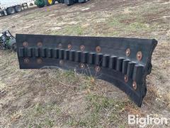 Shop Built Rubber Snow/Manure Pusher 