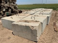 Concrete Barrier Blocks 