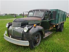 1946 Chevrolet 2WD Flatbed Dump Truck 