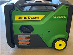 John Deere PR-G4000I 225 CC 4000 Watt Output Generator 