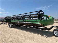 2009 John Deere 635D Draper Head W/ Transport 