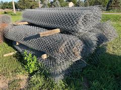 8’ Tall Chain-Link Fence Rolls 