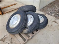 225/75D15" Tires & Rims 