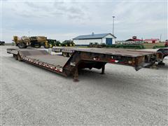 1998 Wilson 5060FTD MUV-ALL 50' T/A Fixed Neck Lowboy W/Hyd Tail Section 