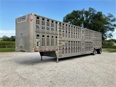 2013 Wilson PSDCL-402 Silver Star T/A Livestock Trailer 