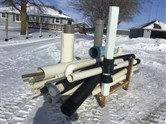 PVC Pipe W/Stak-Pal Rack 