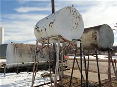 300-Gallon Fuel Tank On Stand 