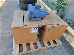 Century AO Smith 85074OVA 3 Phase 2.0 HP Electric Motors 