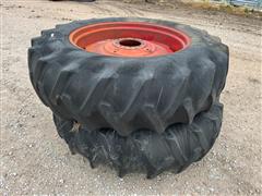 Firestone All Traction Field & Road 18.4-38 Tires W/Rims 