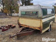 Pickup Box Trailer W/Camper 