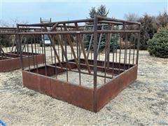 Shop Built Hay Bale Feeder 