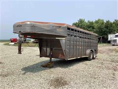 1997 Trailmann T/A Livestock Trailer 