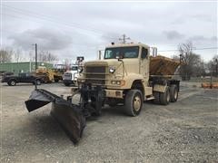 1991 Freightliner M916A1 6x6 Plow Truck 
