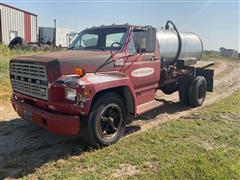 1981 Ford F600 S/A Water Truck 