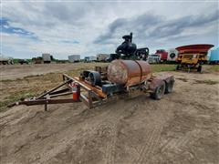 John Deere 6081 Power Unit w/ T/A Utility Trailer 