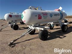 Trinity 1000-Gallon NH3 Tank On Running Gear 