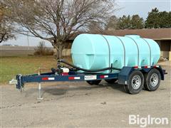 2019 Ag Spray Equipment 1,000 Gallon Tender Trailer 