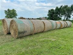 2024 Wheat Straw Net Wrapped Round Bales (Bid Per Unit) 