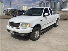 2002 Ford F150 4x4 Extended Cab Pickup 