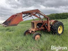 1954 Allis-Chalmers WD45 2WD Tractor W/Loader 